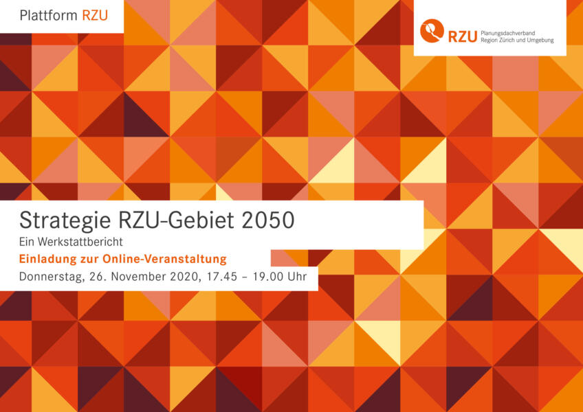 Strategie RZU-Gebiet 2050 – ein Werkstattbericht (Online-Veranstaltung)